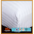 Manufacturers of White Single Cotton Fitted Sheet Stripe Style For hotel and Home